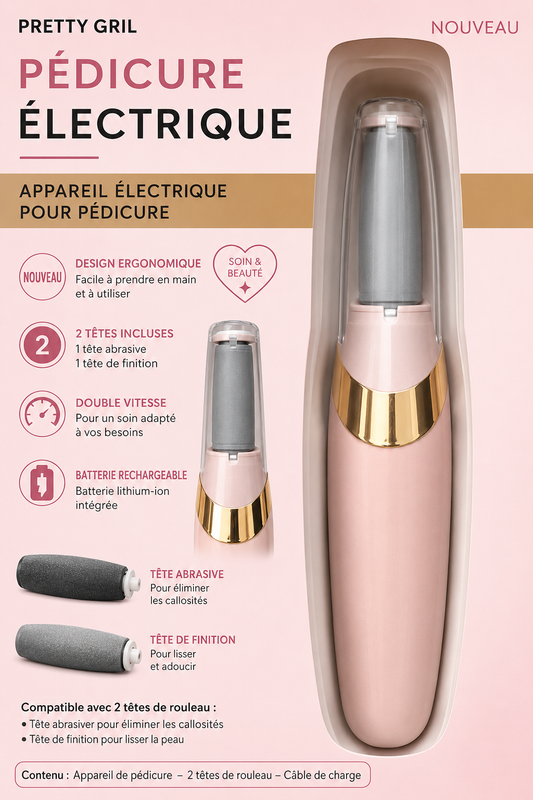PediLisse+™ – Soin Anti-Callosités & Talons Fissurés